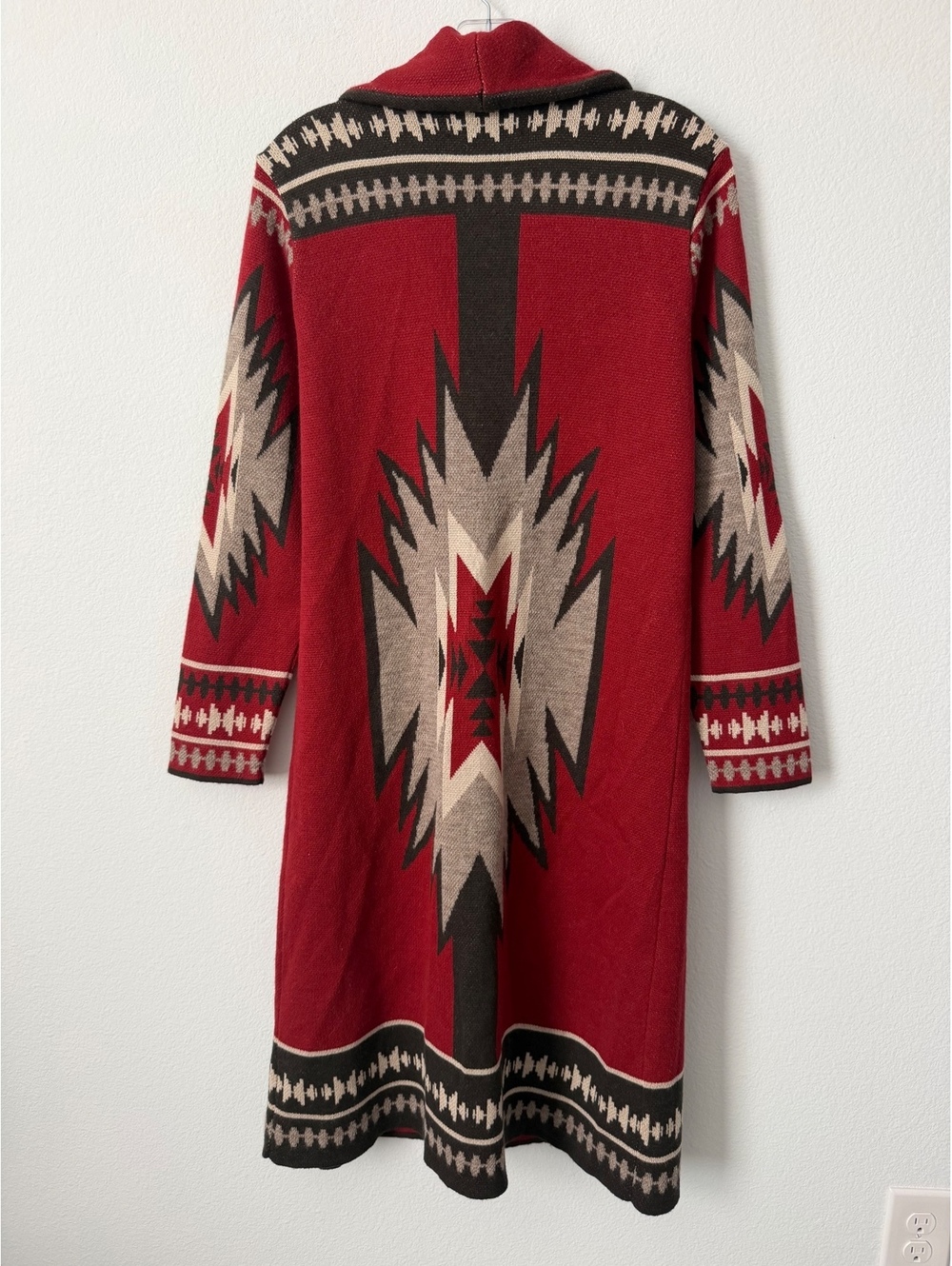 Time of the West Long Sleeve Button Up Southwestern Cardigan Sweater Size S - Picture 2 of 7